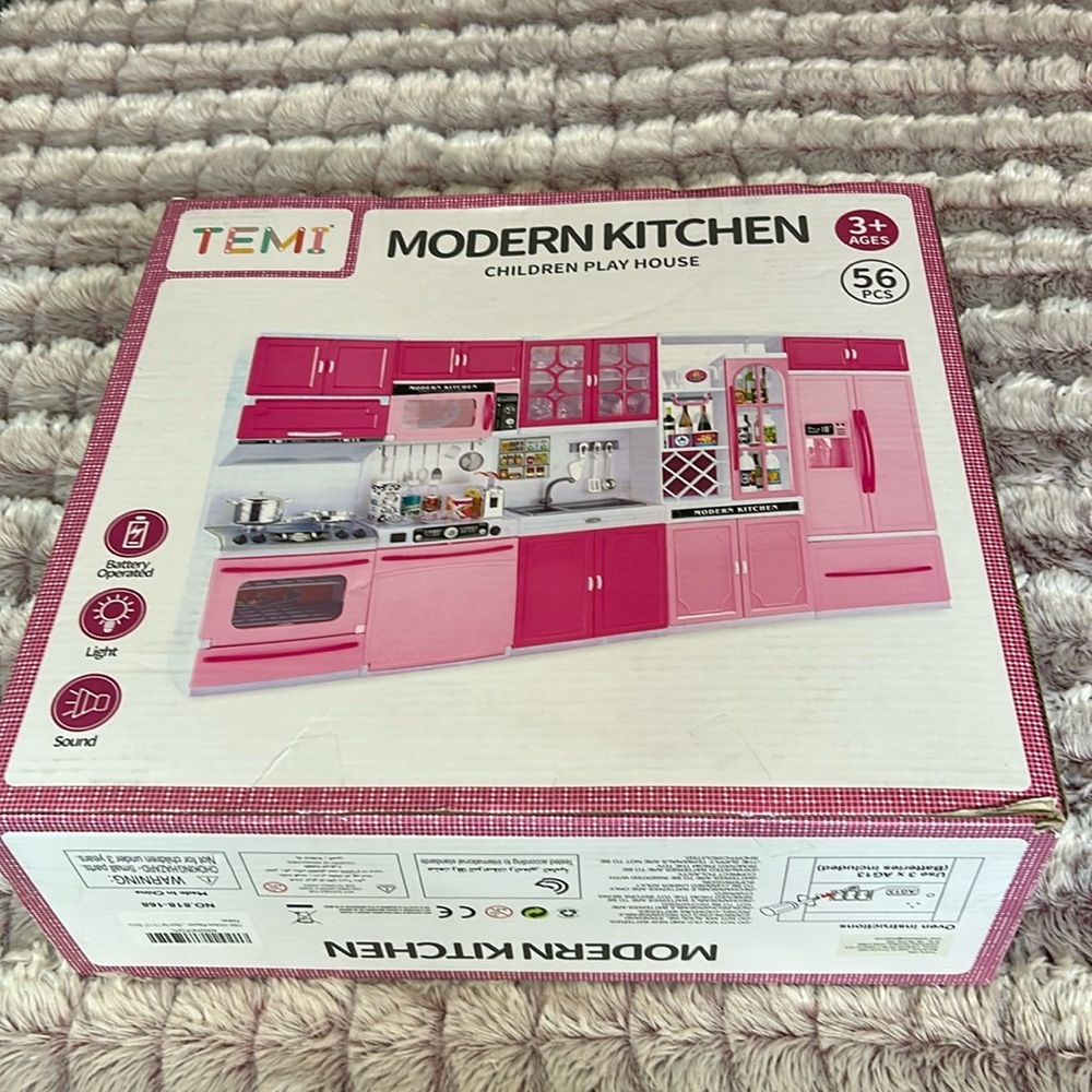 Temi Modern Kitchen Lights  and sound